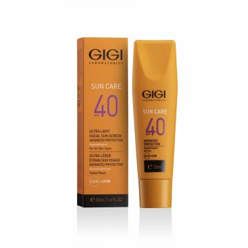 GiGi Sun Care Ultra Light Facial Sun Screen Advanced Protection SPF50 UVA/UVB For all skin types 50ml
